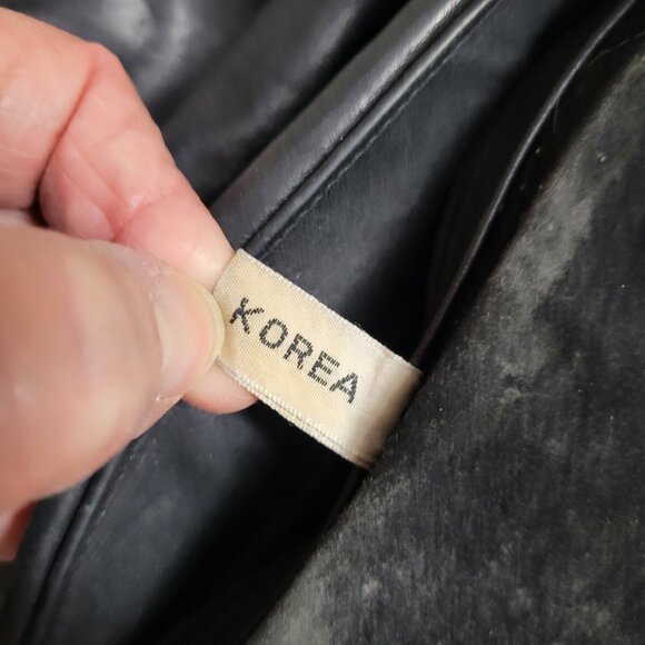 Crossbody Purse BRIE! Black Korea leather? shoulder retro classic timeless chic - Picture 8 of 13